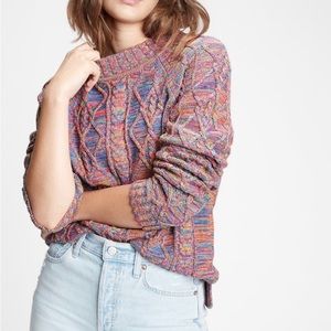 GAP cable knit sweater